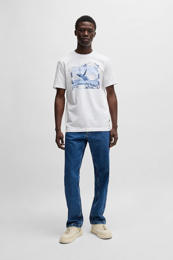 ΜΠΛΟΥΖΑ BOSS - 100 ΛΕΥΚΟ